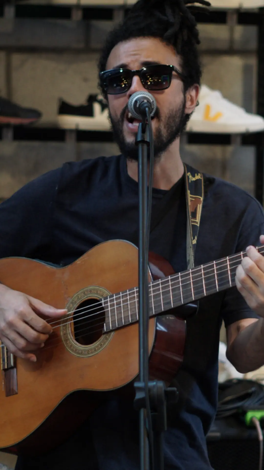 Rodrigo Miranda em show ao ar livre